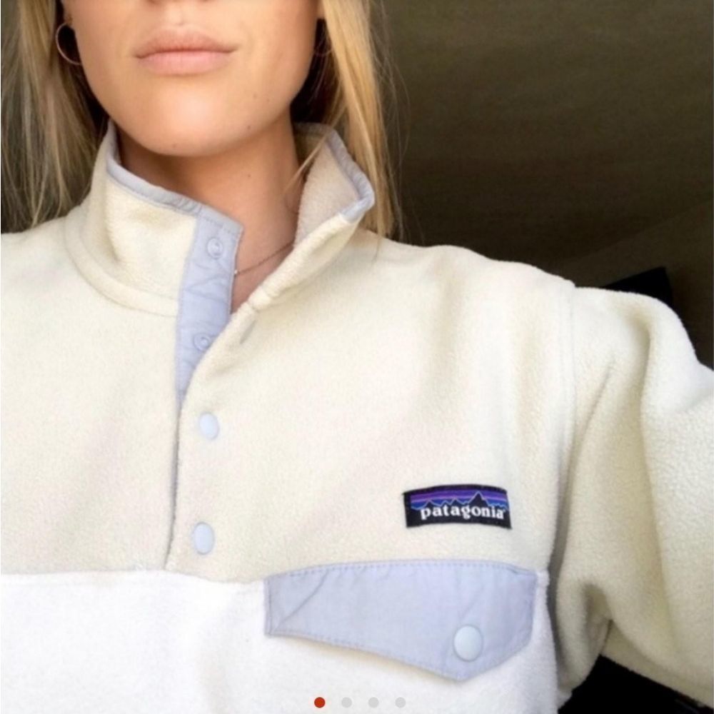 🤩cutest Patagonia synchilla fleece pullover size small